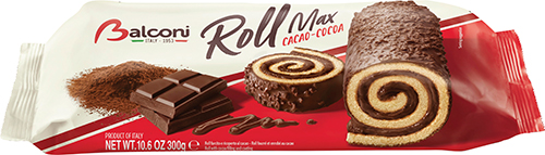 ROLL MAX ROULÉ FOURRÉ ET ENROBÉ AU CACAO