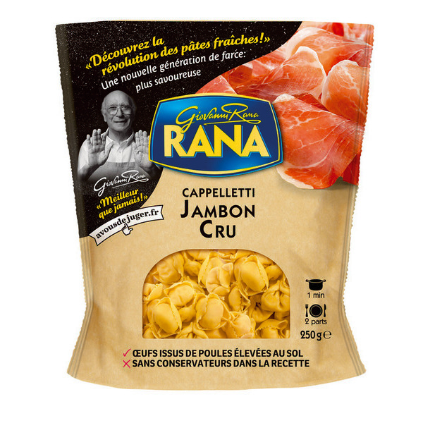 rana Cappelletti jambon cru code EAN 8001665704533 