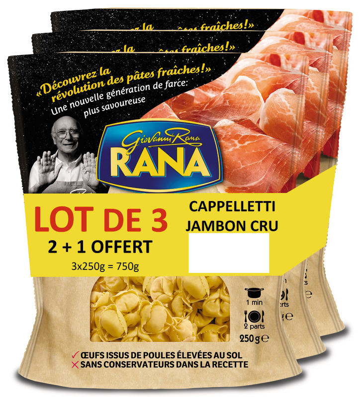 CAPPELLETTI JAMBON CRU rana
