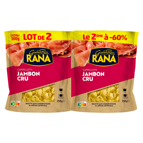  Rana Cappelletti Jambon Cru  code EAN 8001665716796 