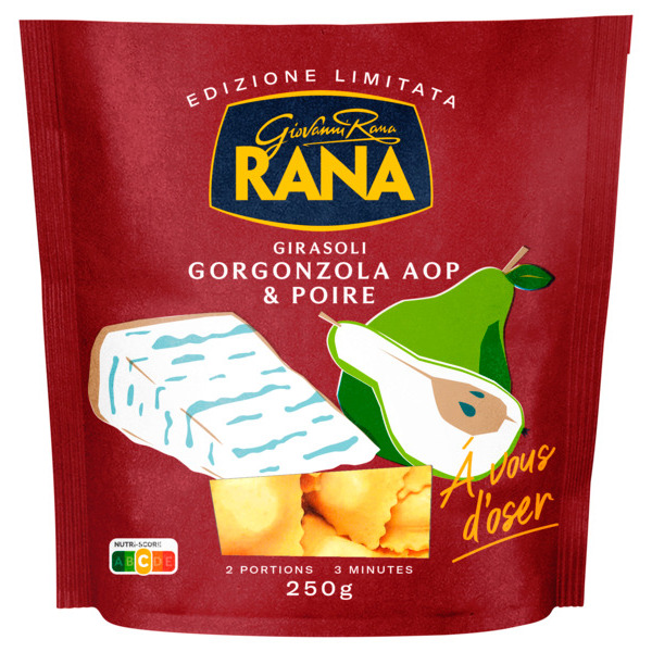 ÉDITION LIMITÉE GIRASOLI GORGONZOLA AOP ET POIRE
