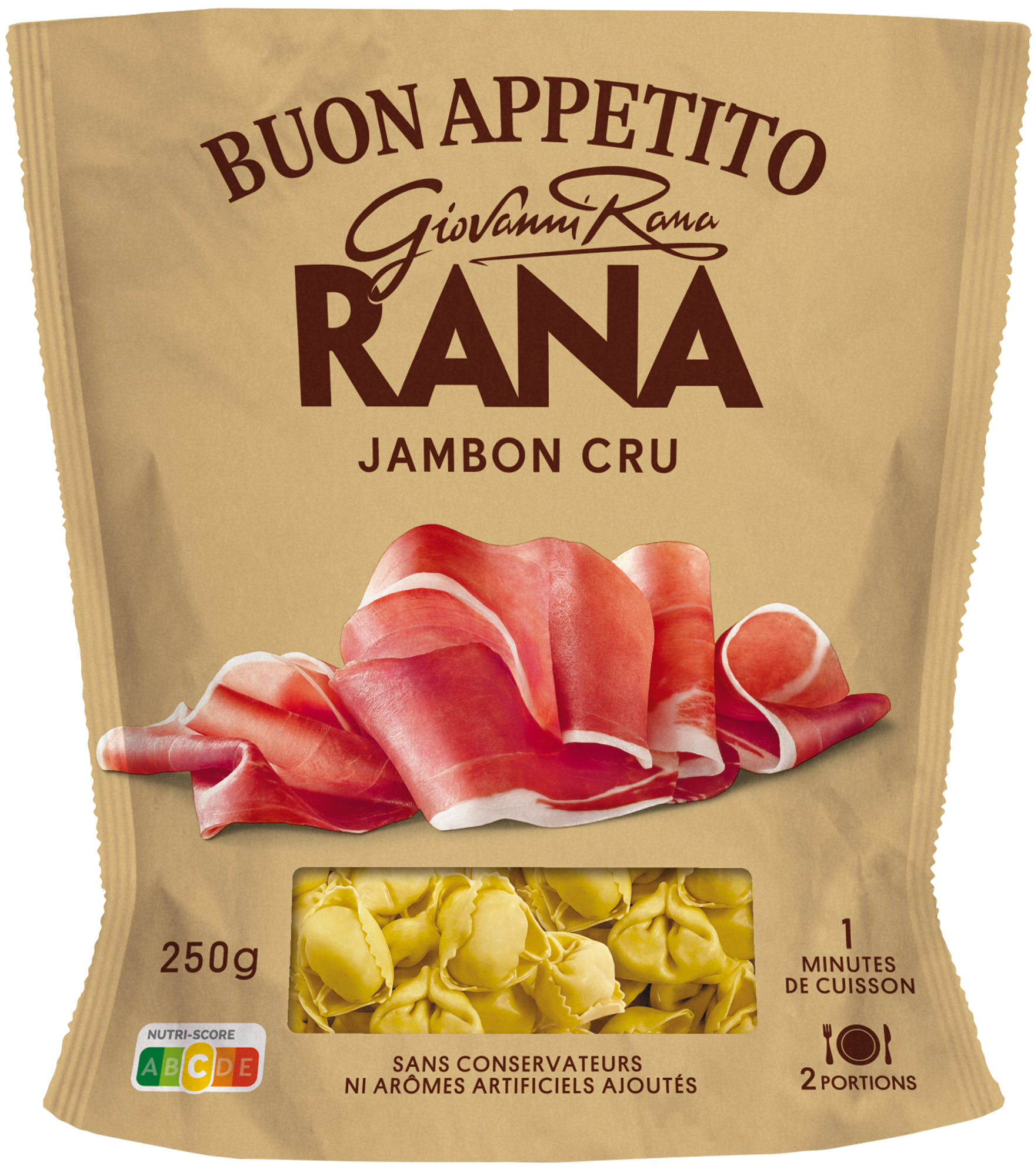 RANA Cappelletti jambon cru code EAN 8001665726573 