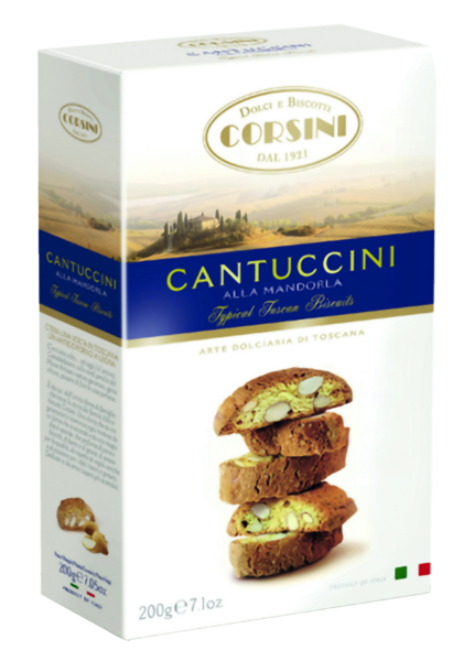 CORSINI CANTUCCINI AUX AMANDES 
 code EAN 8001667006444 