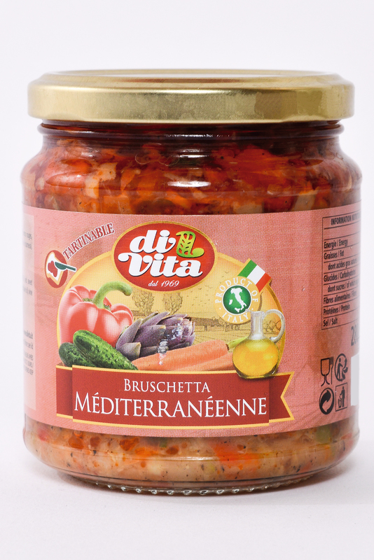 BRUSCHETTA  MÉDITERRANÉENNE DI VITA