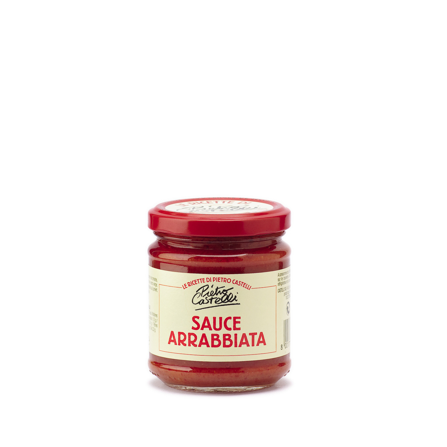  Sauce Arrabbiata PIETRO CASTELLI code EAN 8001770062207 