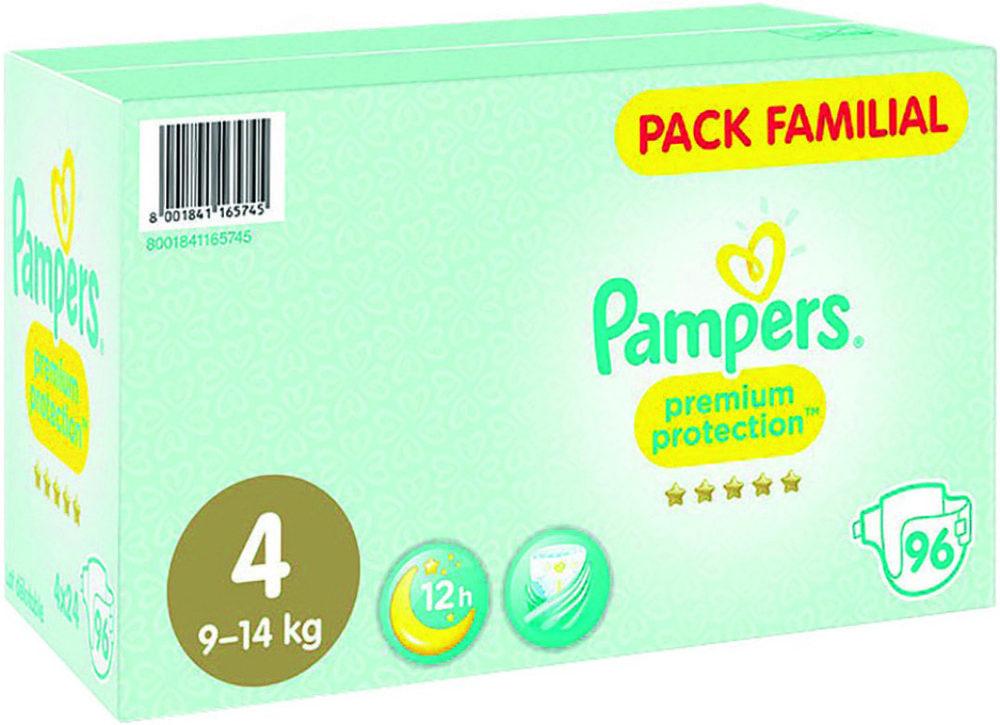 CHANGE BÉBÉ “PAMPERS PREMIUM PROTECTION” 8001841165745 (8001841165745)