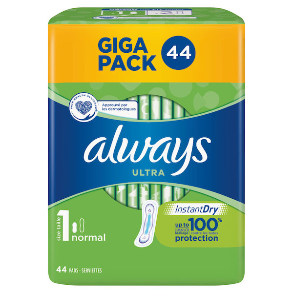ALWAYS ULTRA Gigapack code EAN 8001841218144 