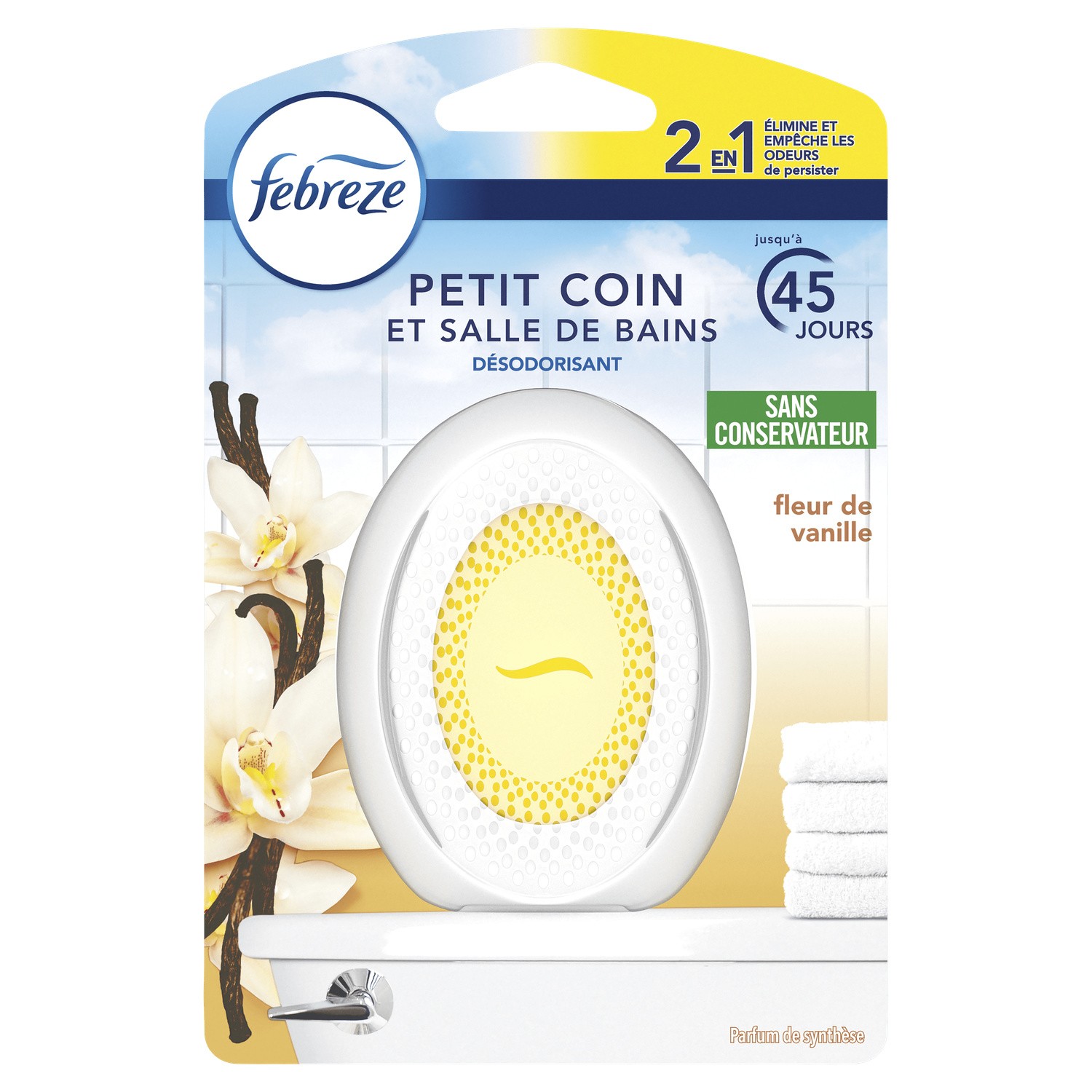 FEBREZE Désodorisant fleur de vanille FEBREZE code EAN 8001841233451 