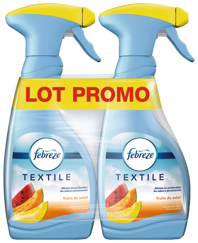 DÉSODORISANT TEXTILE FRUITS DU SOLEIL (b) FEBREZE