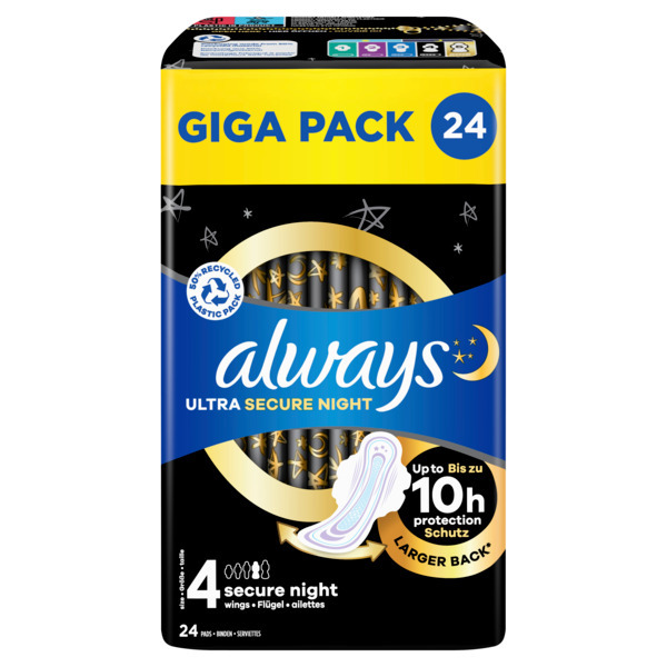 Serviettes Ultra Secure Night Always 8001841381459 Serviettes Ultra Secure Night Always 8001841381459