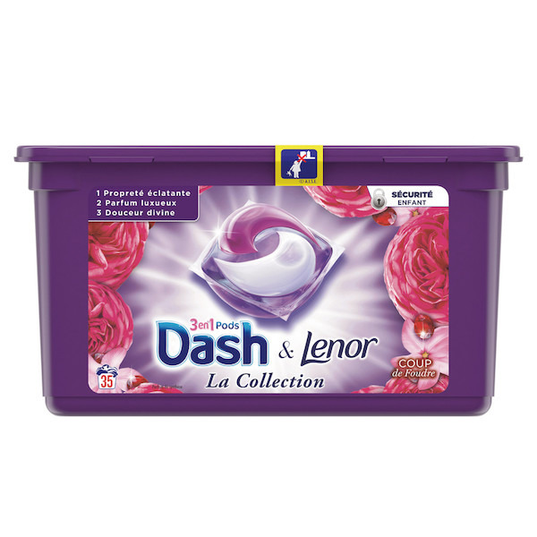 Lessive capsules 3en1