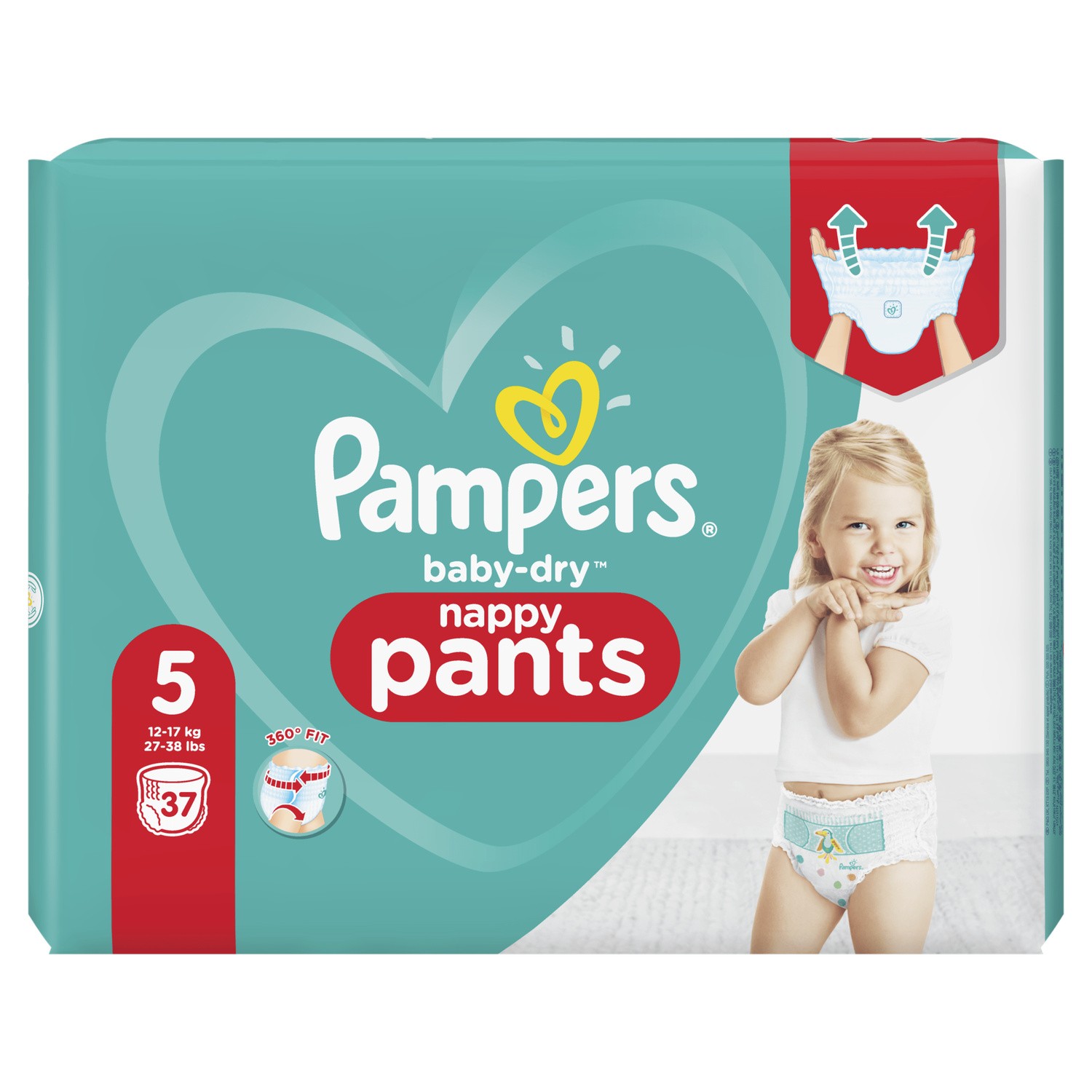 Couches-culotte taille 5 : 11-18 kg baby dry