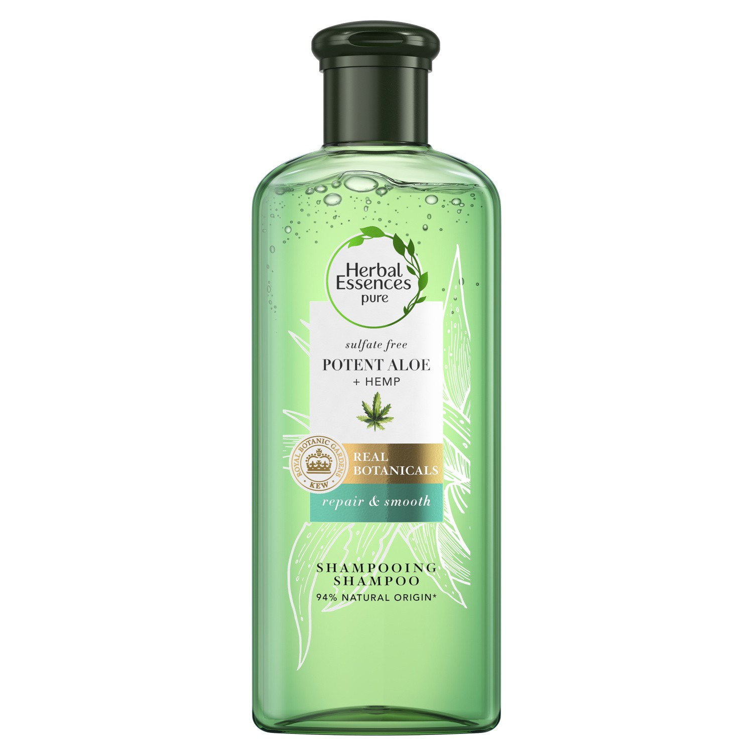 HERBAL ESSENCE Shampoing aloe et chanvre HERBAL ESSENCE code EAN 8001841501611 