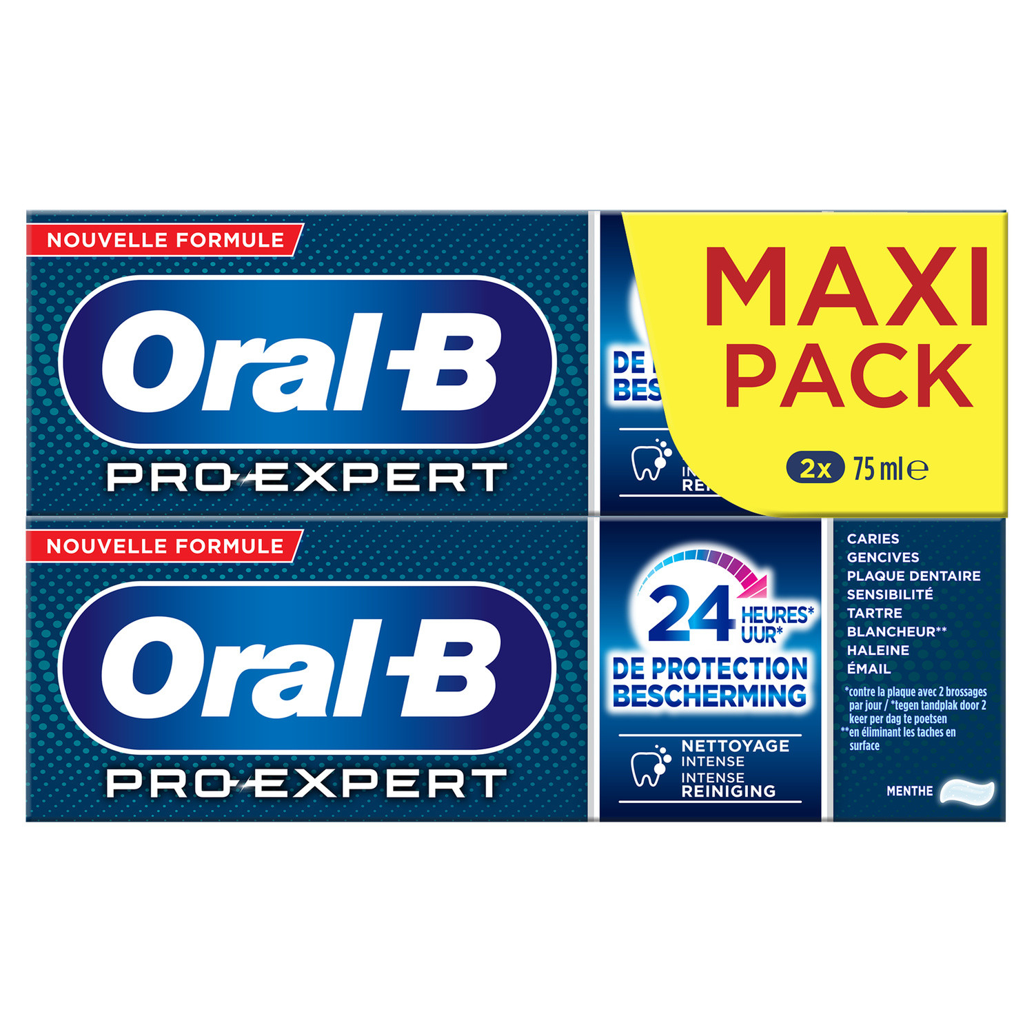 Dentifrice pro-expert nettoyage intense ORAL-B