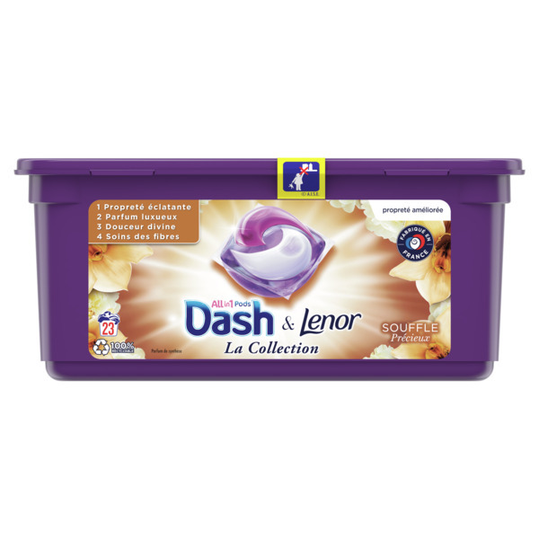 Lessive capsule tout en 1 