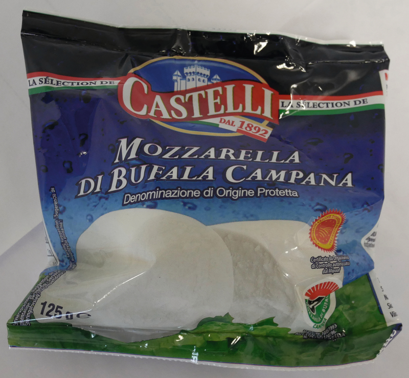 CASTELLI MOZZARELLA DI BUFALA CAMPANA CASTELLI code EAN 8001868000548 