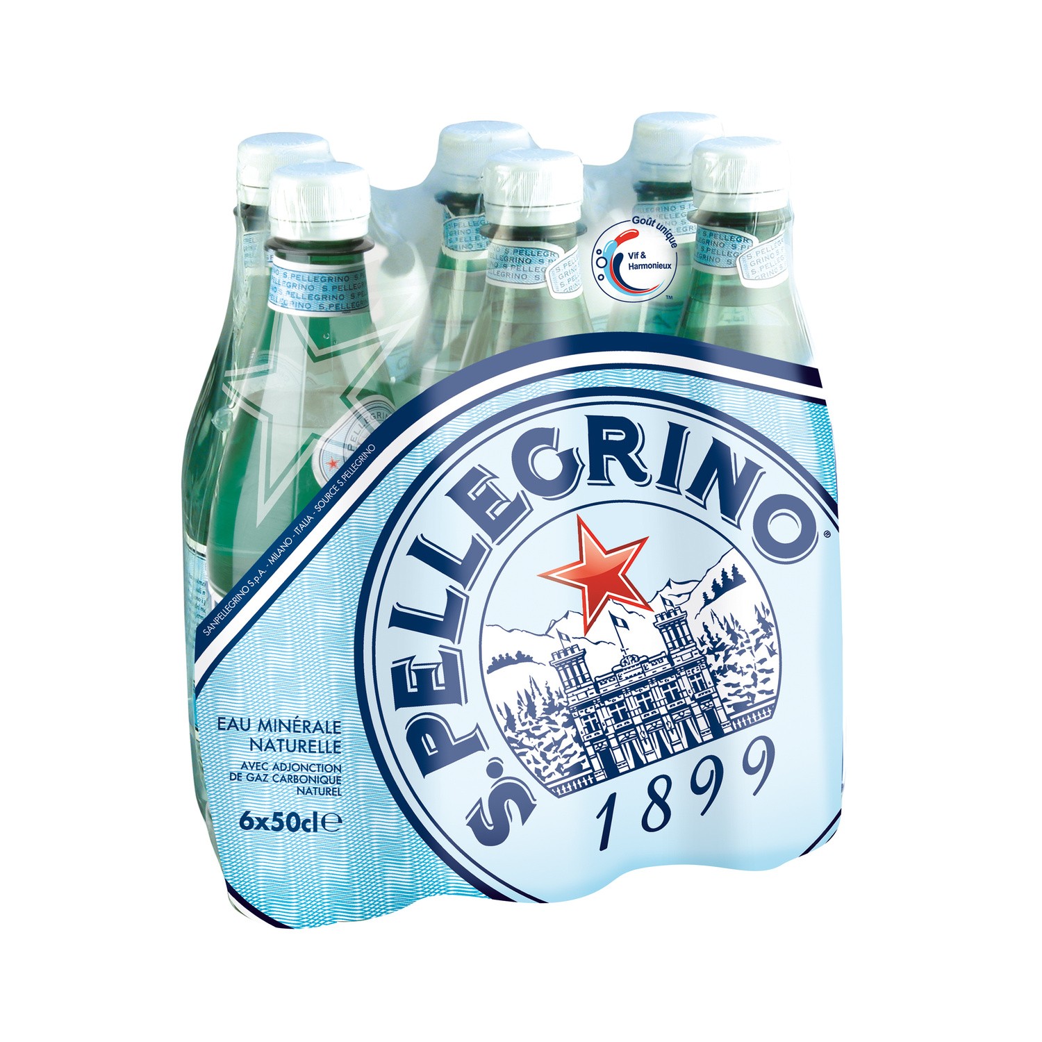 Eau gazeuse minérale naturelle SAN PELLEGRINO