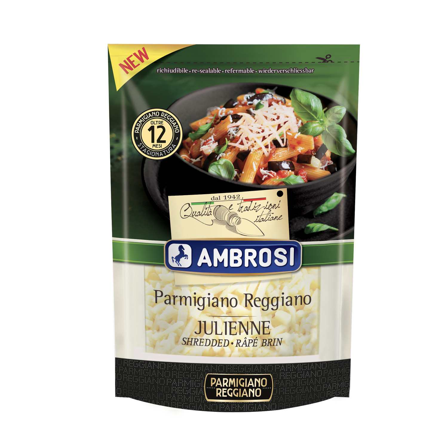 Fromage Râpé Parmigiano Reggiano AOP AMBROSI