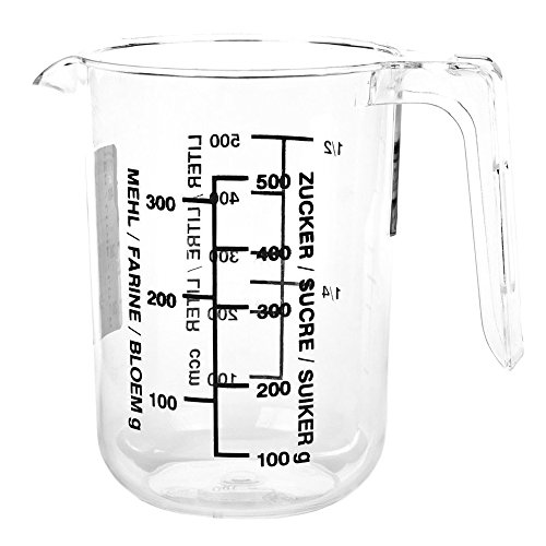 242706 tasse de mesure plastique multicolore 28...