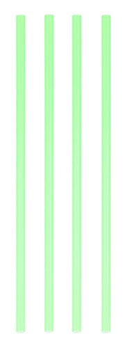 253103 pailles de cocktail plastique vert 20 x ...
