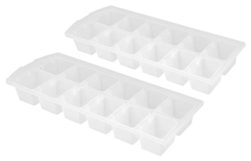 - sorepro - lot de 2 bacs à glaçon 12 cubes - 2...