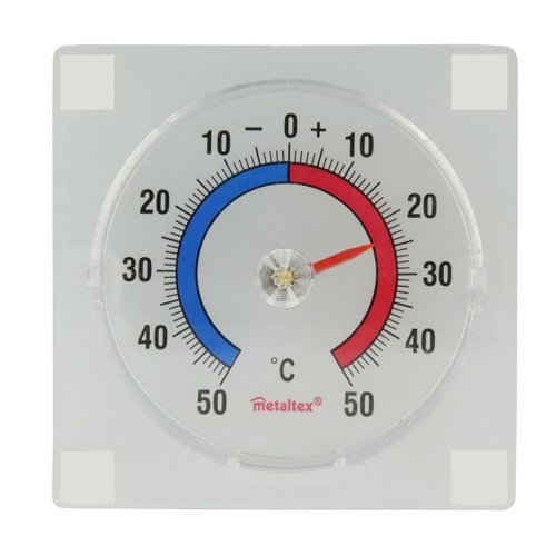 298017 thermomètre auto-adhésif pour fenêtre mu...