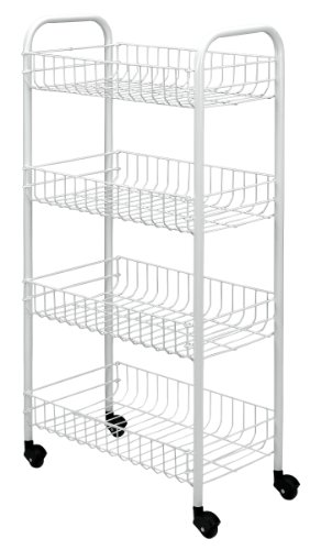 Pisa chariot à roulettes revêtement plastique 4...