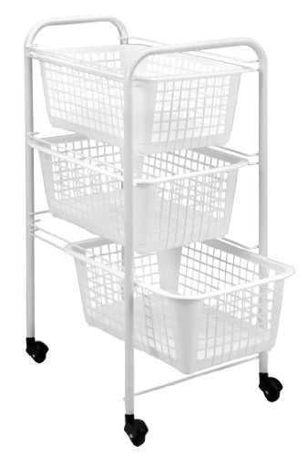 341803 chariot multifonctions avec 3 étages bla...