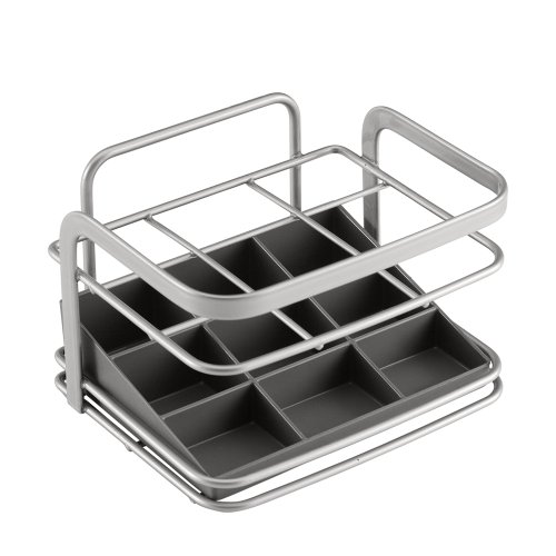 35042839080 eureka porte couverts métal argent ...