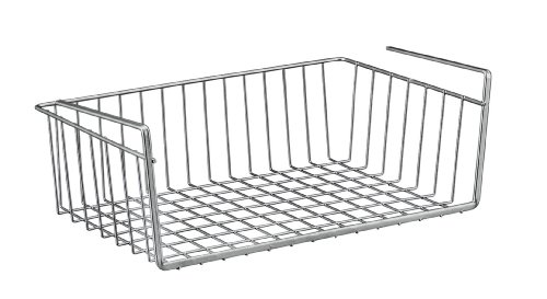 364850039 corbeille à suspendre 50 cm argenté