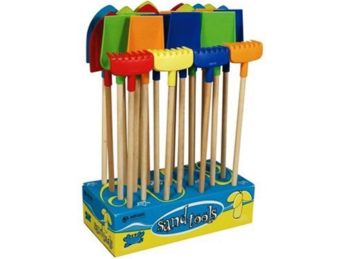 - jeu de plein air - box 24 pelles et râteaux