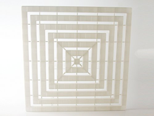 Giganplast Gig 8016731000136 caillebotis de douche en plastique blanc code EAN 8002942009754 