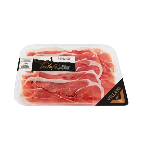 VILLANI JAMBON CRU À LA TRUFFE D'ÉTÉ 1,2 % 
 code EAN 8002974037633 