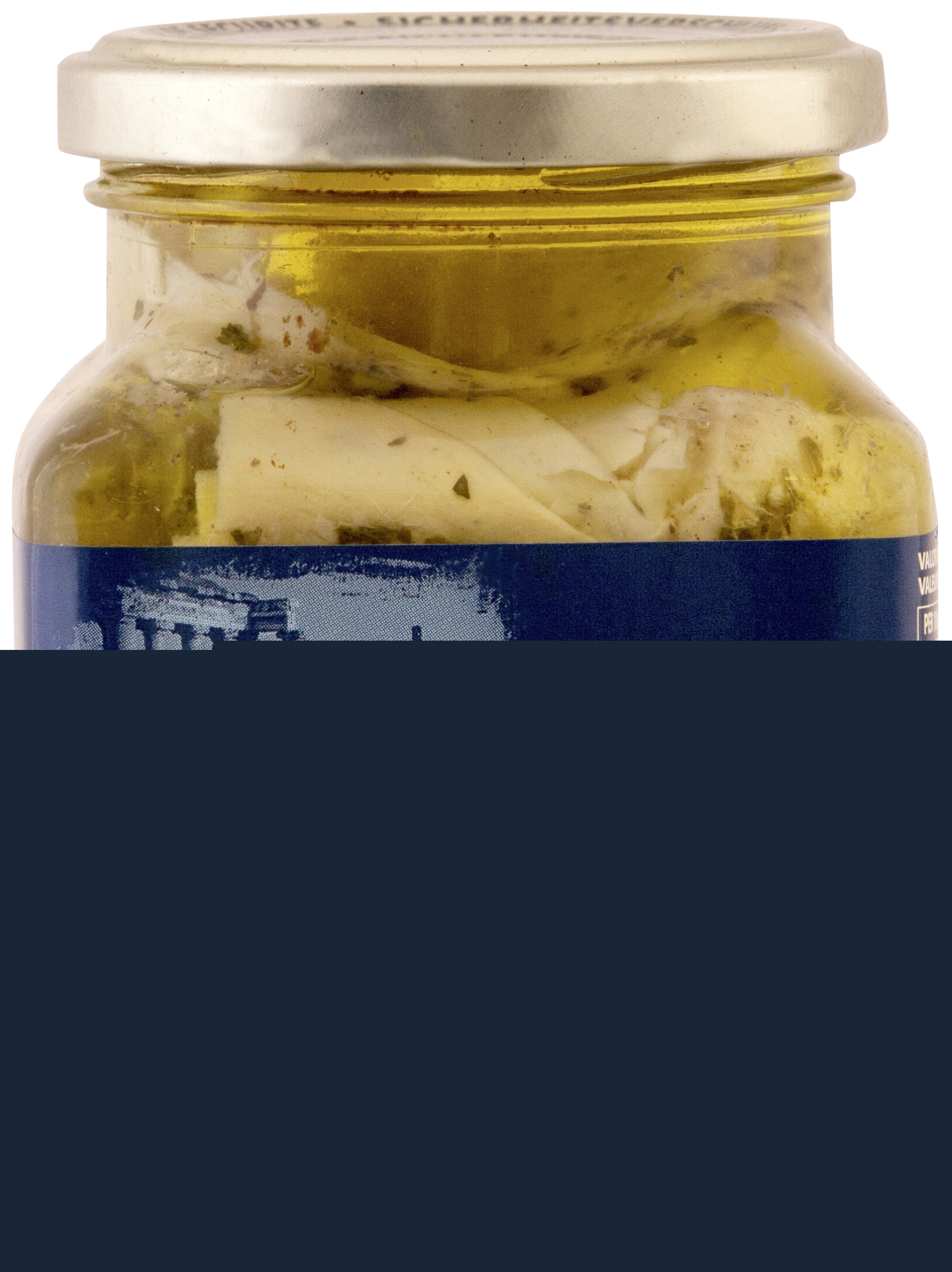 Demi-cœurs d'artichauts aux herbes et à l'huile...