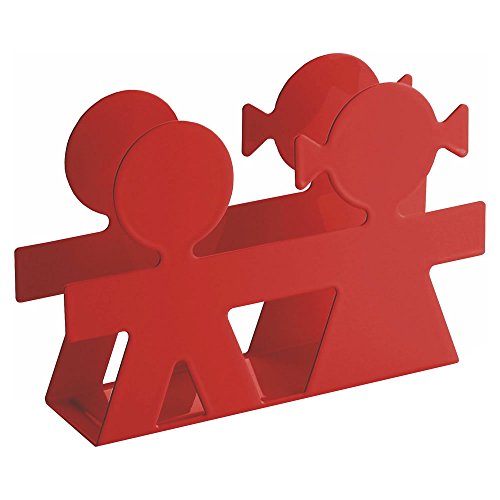 A di Alessi Girotondo Porte-courrier Orange