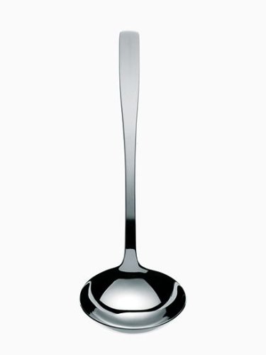 A di Alessi KnifeForkSpoon Louche en acier inox...