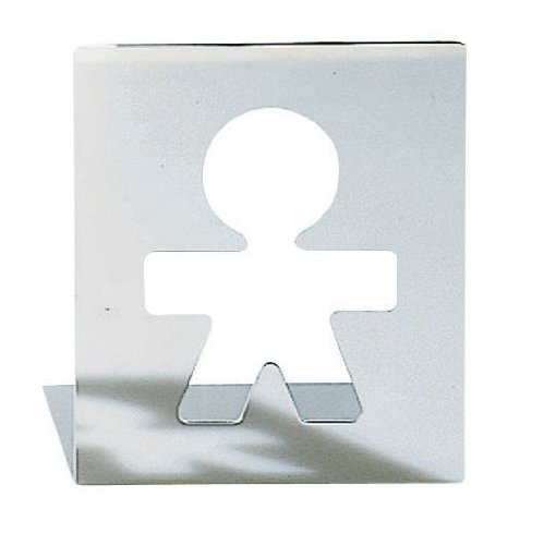 A di Alessi Girotondo Serre-livre en acier inox...