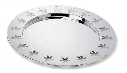 A di Alessi Girotondo Plateau rond avec bord aj...