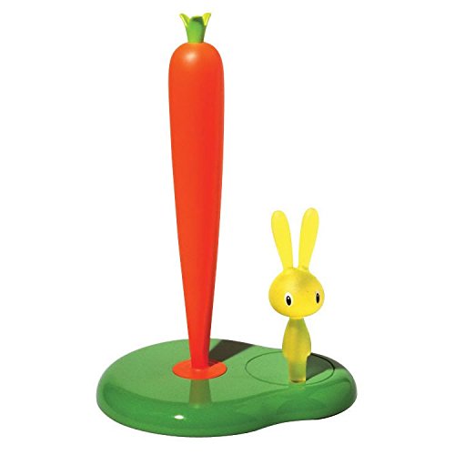 A di Alessi Bunny & Carrot Porte-rouleau de pap...