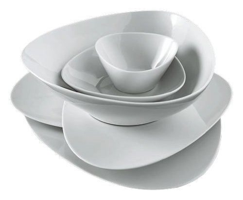 A di Alessi Colombina Collection Assiette creus...