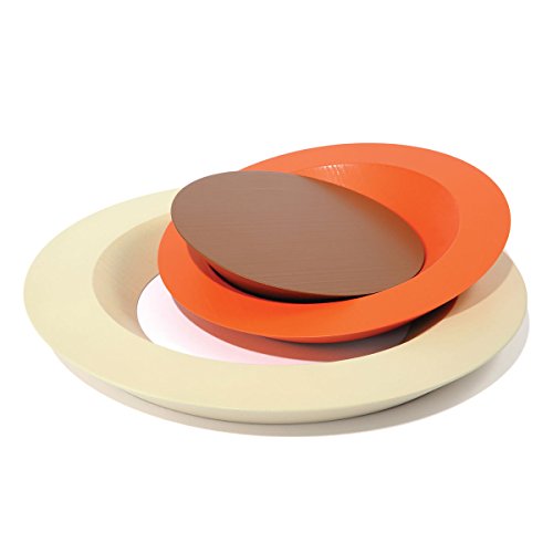 Mc01 assiette à  gateau mélamine multicolore