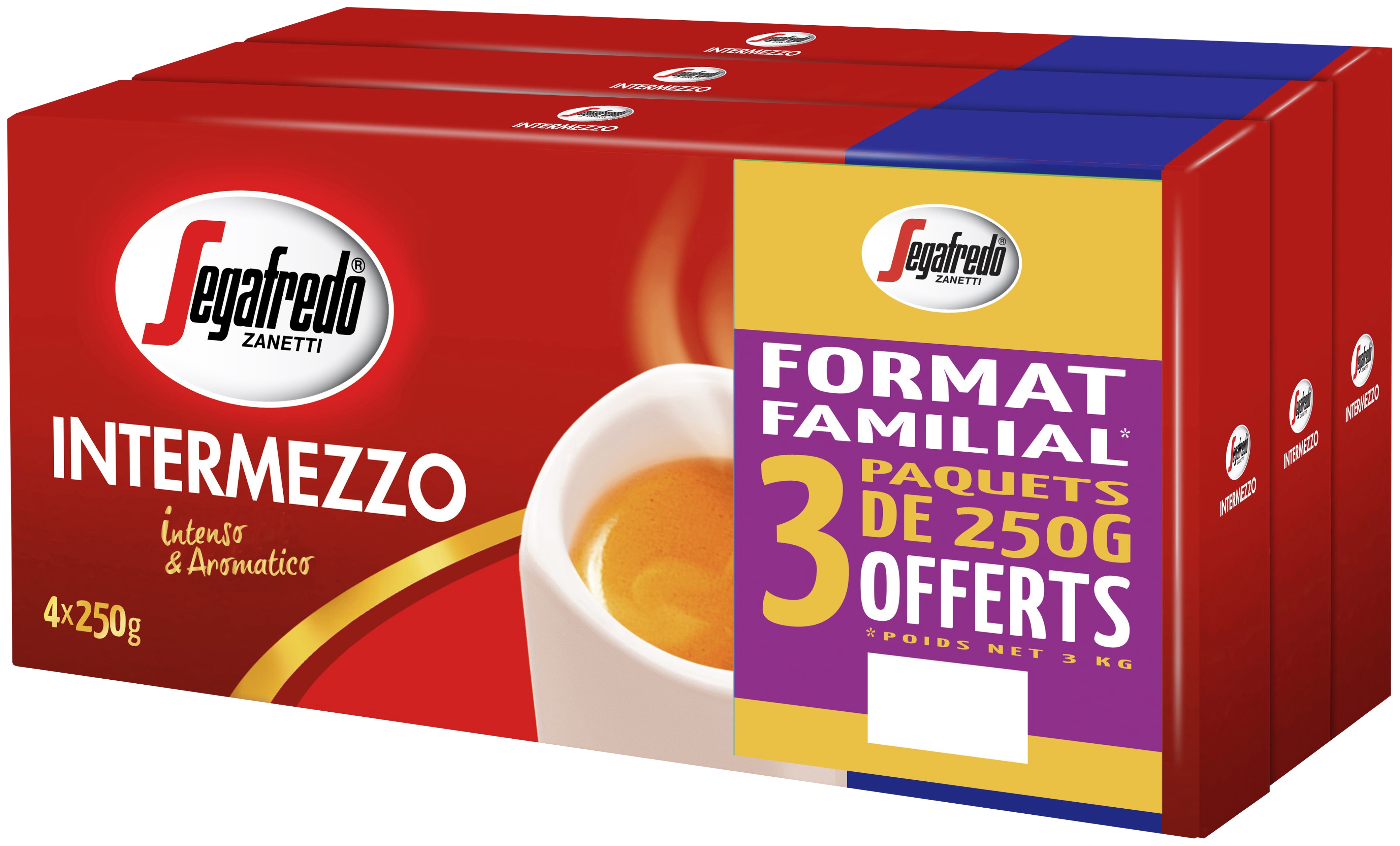 Café moulu intermezzo Segafredo