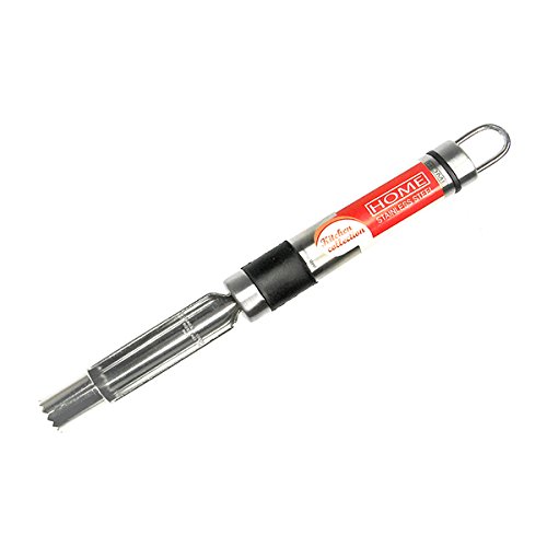 Vide-pomme, acier inoxydable, noir