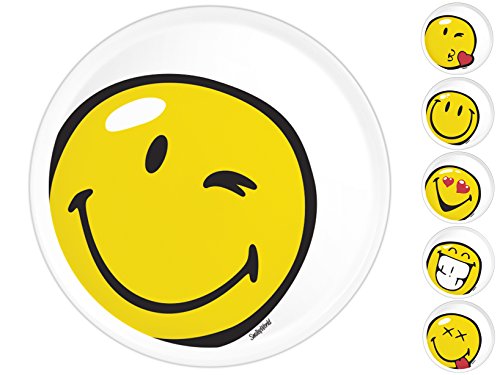 CERVE Lot de 6 porcelaine plats ã  pizza minions 31 cm vaisselle code EAN 8003512576942 