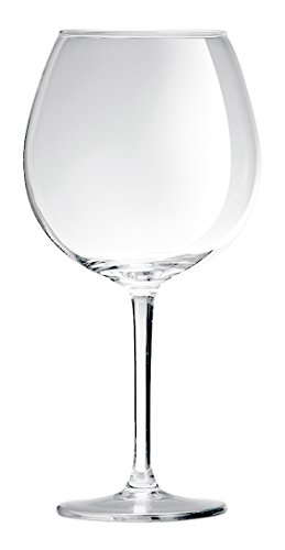 H&H XXL Vap Verre 72 cl, Transparent, 6 Pièces