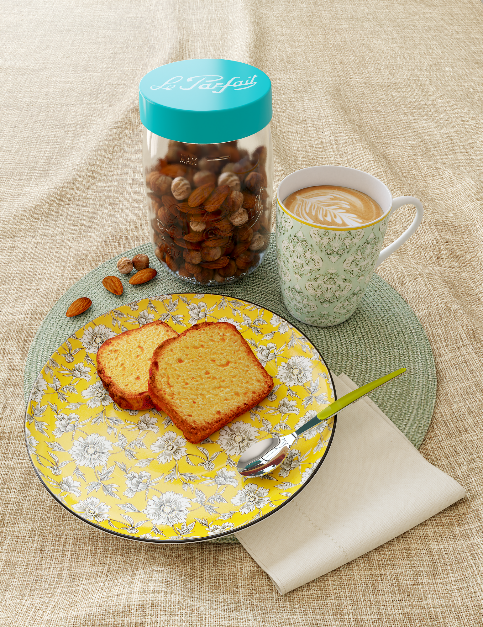 ASSIETTE PLATE 27 CM COLORFUL 