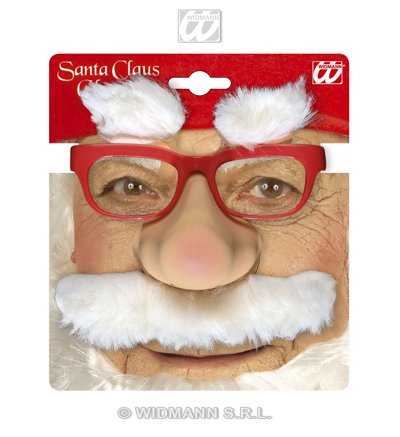 Paire De Lunettes+Nez+Moustache De Pere Noël - ...