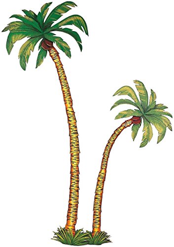 Widmann Décors de 2 palmier en carton - 1.16m et 1.80 m code EAN 8003558505708 