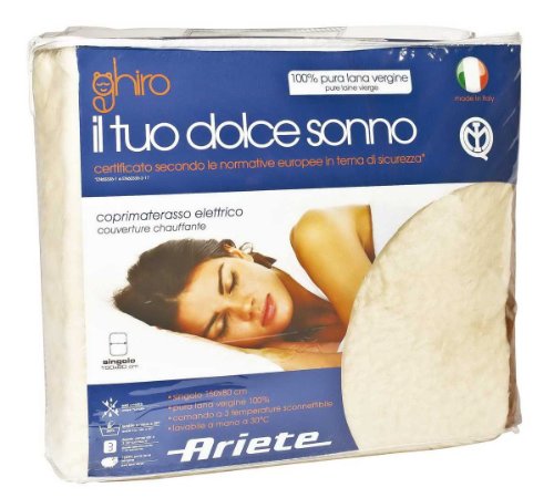 8814 couverture chauffante coton single
