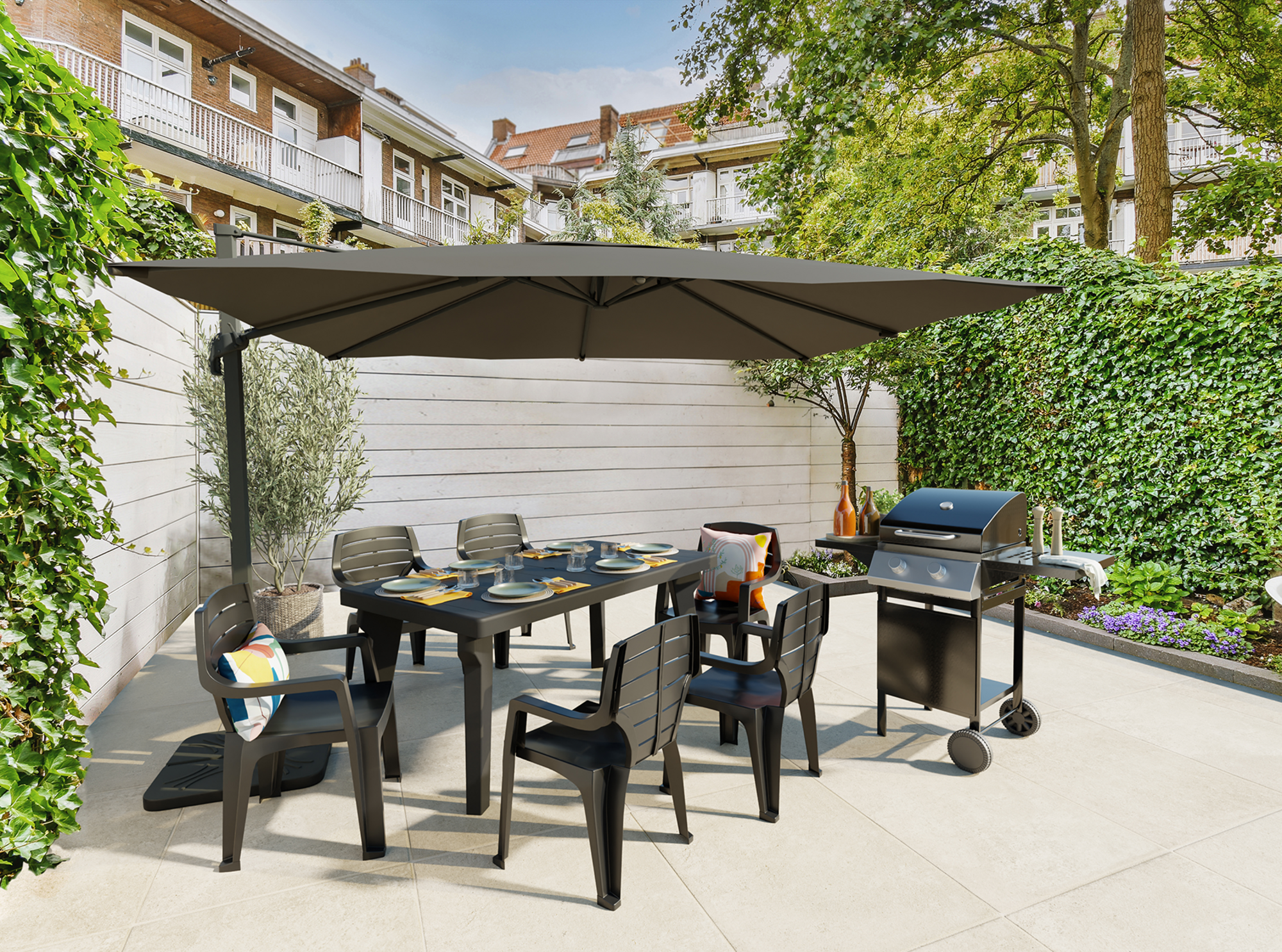  ENSEMBLE DEJEUNER "BERGEN" code EAN 8003723410554 